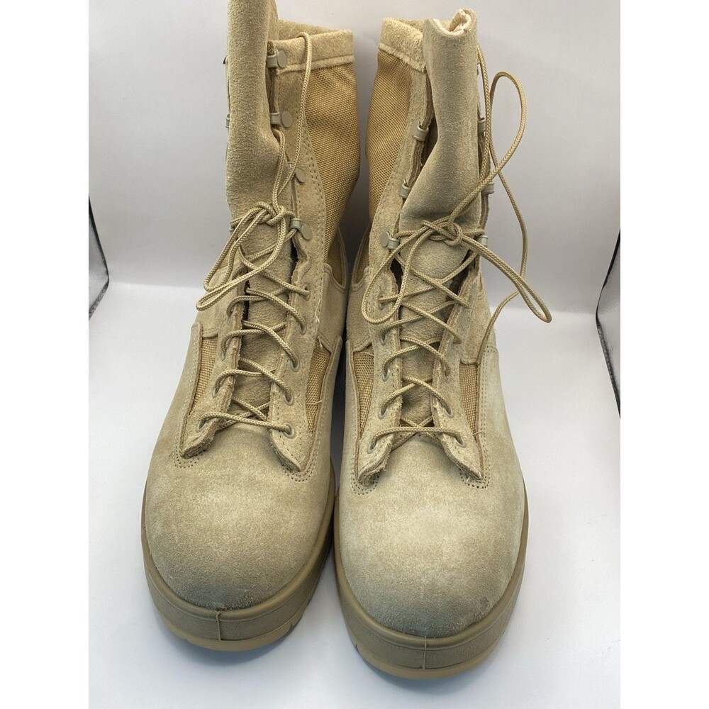 Rocky Gore-Tex 790G Men's 11R Tan Suede Military Army Combat Boots Vibram Work